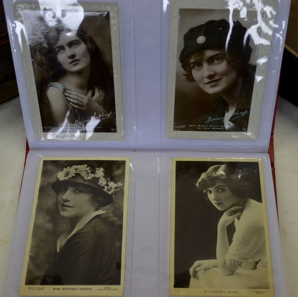A quantity of postcards including Actors and Actresses (many of Gladys Cooper), ships, greetings, - Image 3 of 3