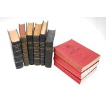 The Army List: 1855, 1911, 1914, 1931, 1936 and 1939 - all leather-bound,