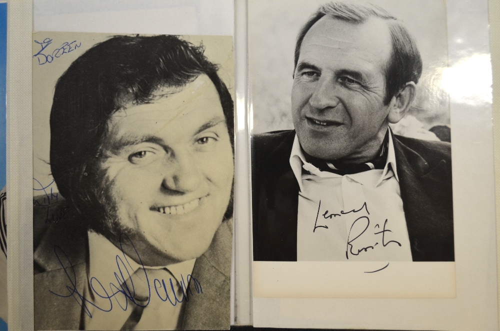 Autographs and signed photographs: Prominent personages, stage and screen, - Image 4 of 6