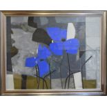 ** Alastair Michie (1921-2008) - 'Meconopsis', acrylic on board, signed and dated 1979 to reverse,