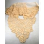 A fine collection of 17 items of 19th century and other lace collars, including a bertha collar,