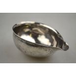 A George II silver pap-boat, London 1754 Condition Report Possibly converted from a punch ladle