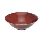 Rupert Spira (British b. 1960) - a flaring conical bowl, copper red glaze, impressed RS seal, 28