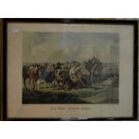 After Henry Alken - two aquatints - 'The High Mettled Racer: The Death', and 'The Post Horse', first