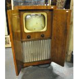 A vintage television in cabinet by RGB (Radio Gramophone Development Co. Ltd.) model no.