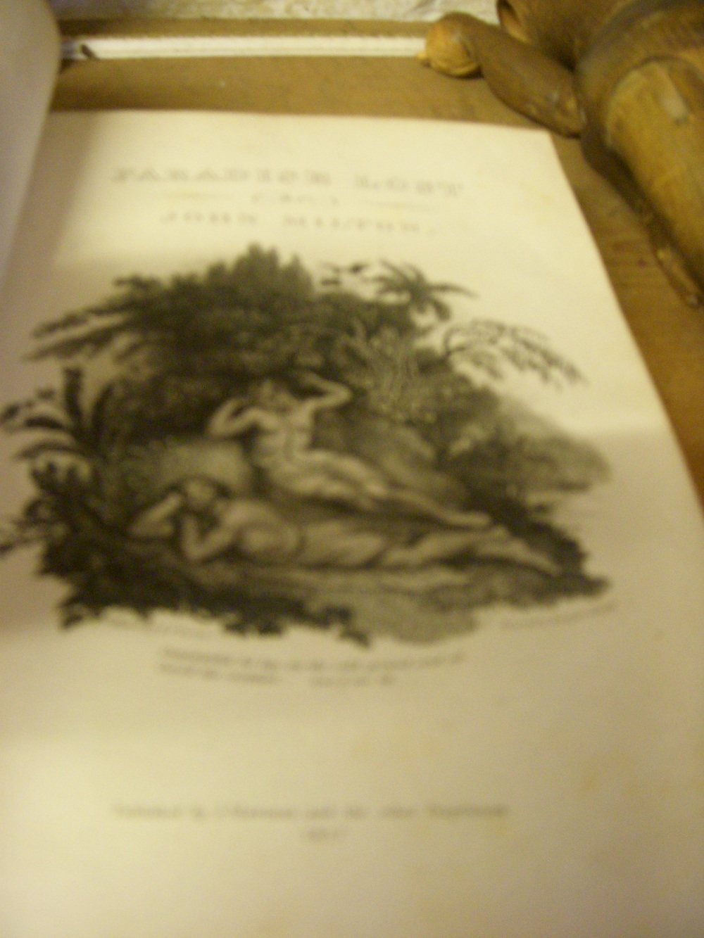 Milton’s ‘Paradise Lost’ 1817 edition.