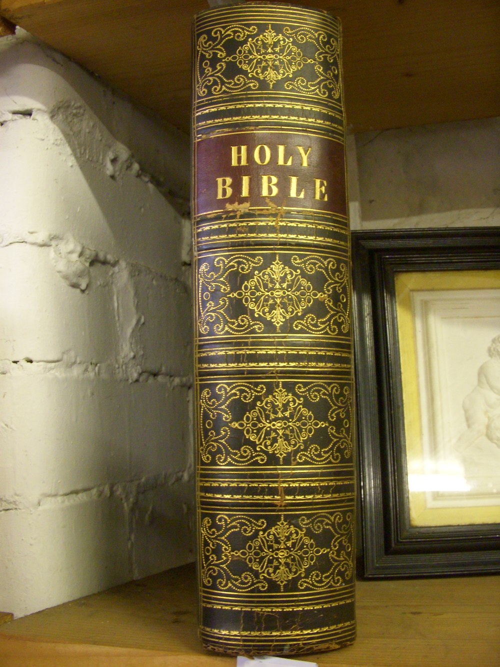 Victorian family Holy Bible.