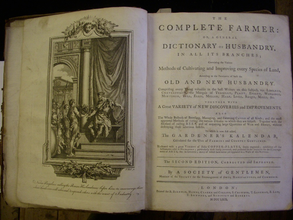 Book ‘The Complete Farmer or, a General Dictionary of Husbandry in All Its Branches’ by ‘A Society