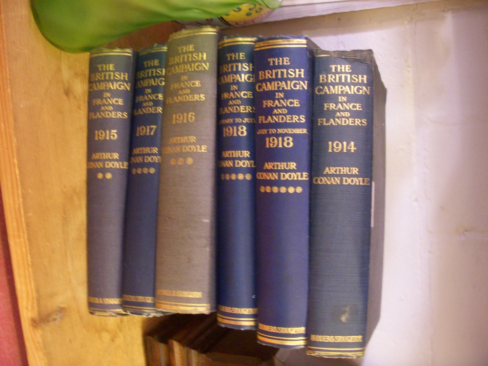 ‘The British Campaign in France and Flanders’, Arthur Conan Doyle, six volumes.