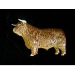 Beswick Highland bull.