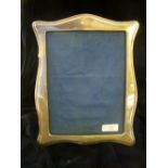 Silver photograph frame, Birmingham hallmark, 6ins x 8ins.