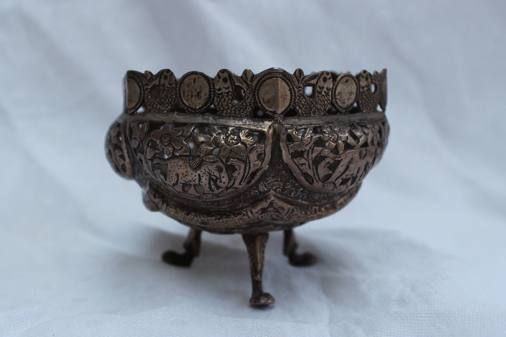 A 19th century continental silver caddy - Image 2 of 8