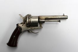 19th century Belgian rim fire pistol wit