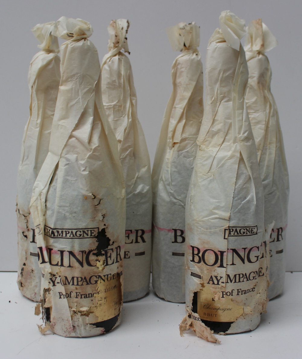 A half case of Bollinger champagne Grand