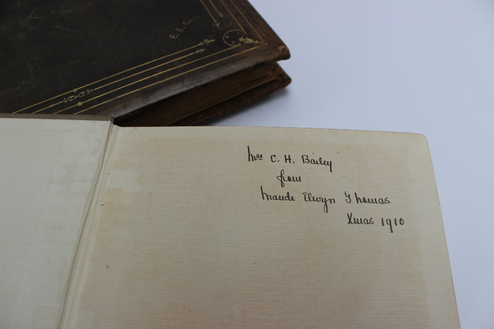 A scrap book gifted to Ernest E Cashmore - Image 2 of 9