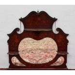 A 19th century continental mahogany over