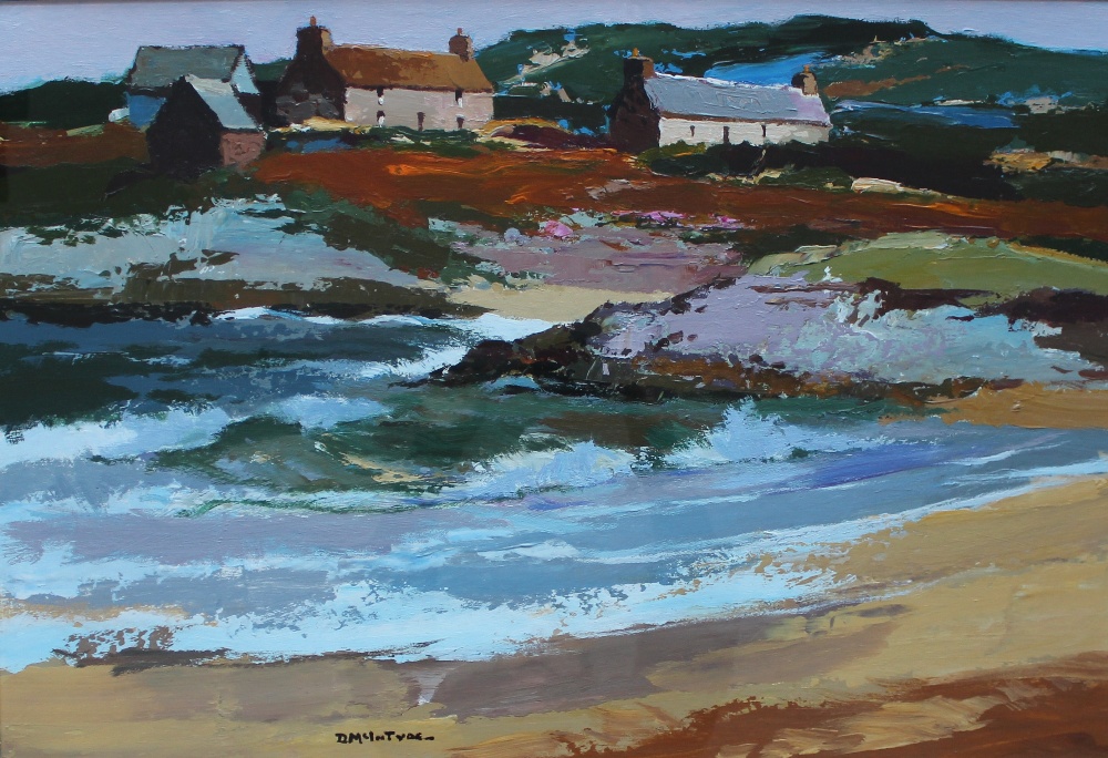 Donald McIntyre
Incoming tide
Oil on paper
Signed
52 x 77.5cm