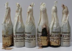 A half case of Bollinger champagne Grand