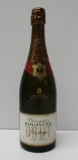 A bottle of Bollinger champagne Brut vin