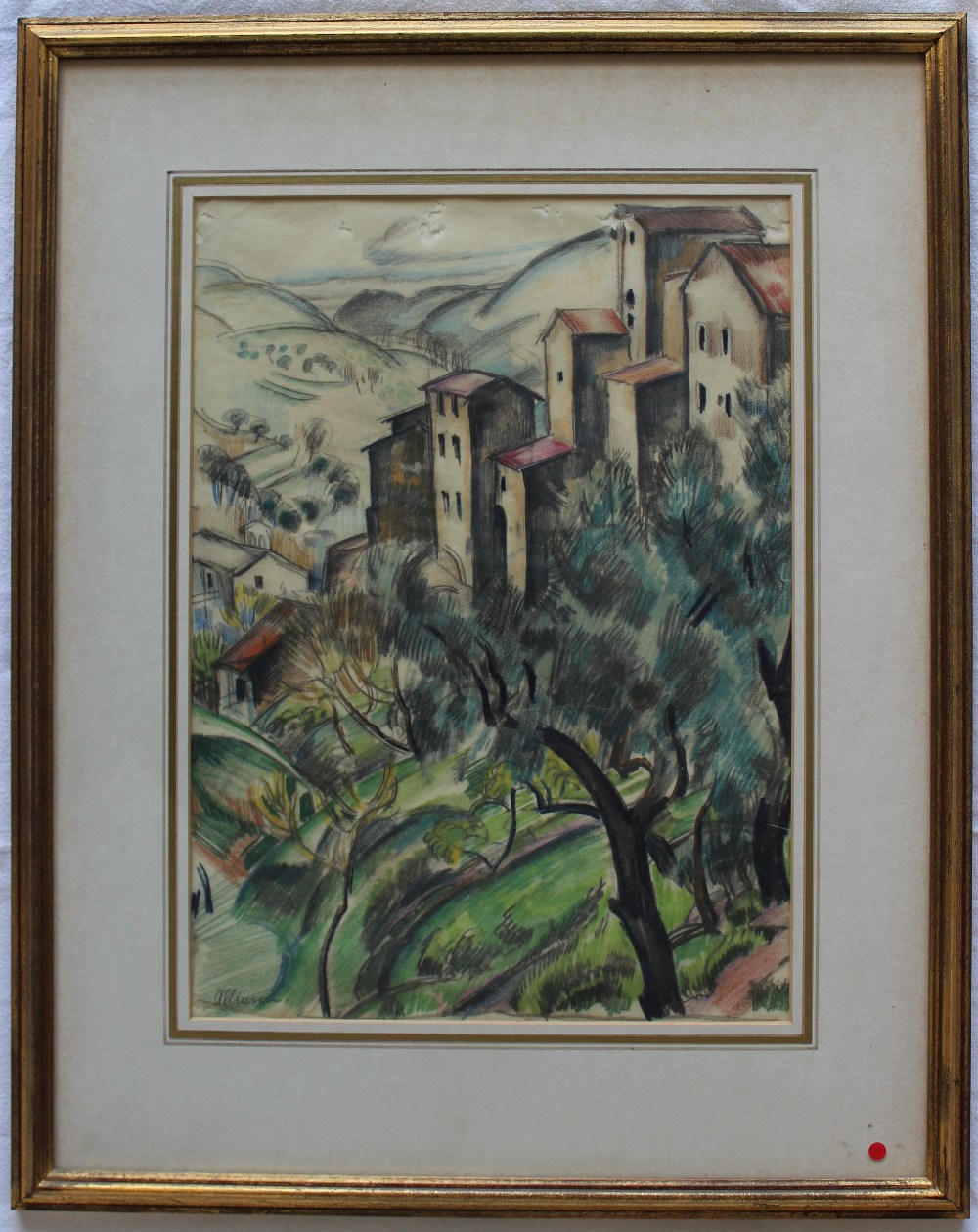 Adrian Paul Allinson
A continental valley scene
Watercolour
Signed
37.5 x 27cm CONDITION REPORT: - Image 2 of 4