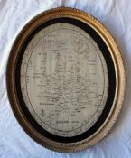 A 19th century map sampler