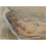 Thomas Rathmell
Girl on a sun lounger
Pastels and charcoal
35 x 48.