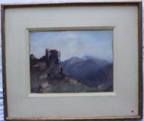 Cecil Arthur Hunt
A Castle on a hillside
Watercolour
Signed
29 x 39cm
