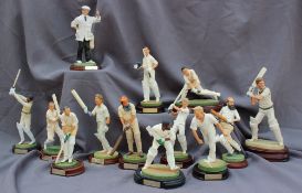 Ten The Art of Sport limited edition cold-cast porcelain figurines for Endurance Ltd including Sir