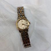 A Lady's Omega wristwatch,