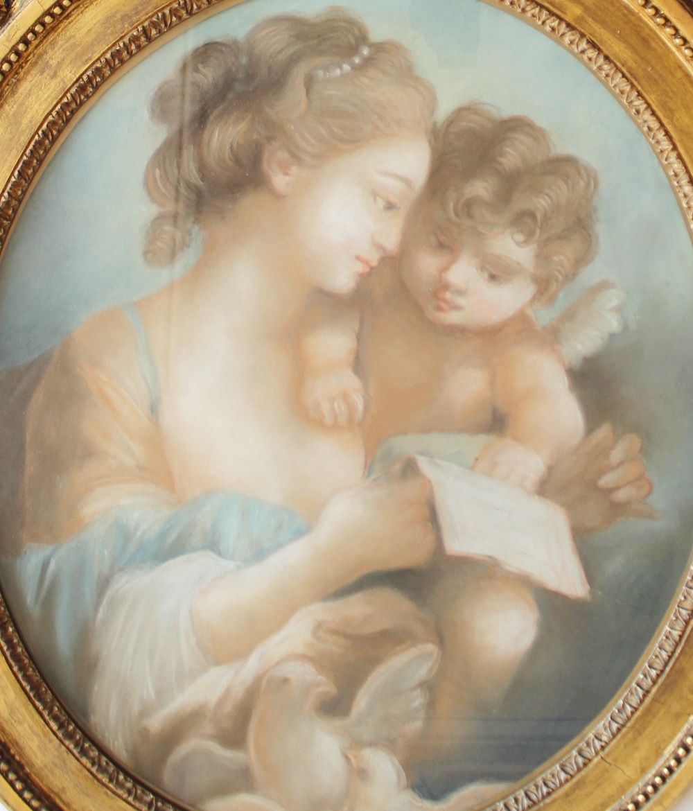 19th century Continental School
A maiden and a cherub, - Image 3 of 6