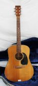 A C F Martins & Co. guitar D-18 No.377200, in a Martin hard lined case CONDITION REPORT: Has been
