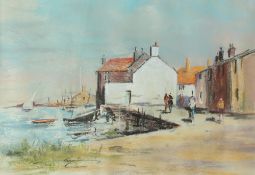 Arnold Lowrey
Norfolk, Wells next the sea
Pastel
Label verso
34.5 x 50.