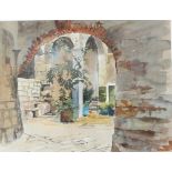 Theo Whalley
Venetian Courtyard
Watercolour
Signed
30.