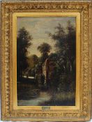 Attributed to Thomas Stanley Johnson JNR
The Watermill
Oil on canvas
59 x 39cm
