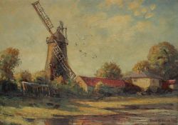Frank E Beresford
The Mill, Arkley
Oil on board
Signed and inscribed verso
23.5 x 33.5cm CONDITION