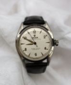 A Gentleman's Rolex Oyster-Perpetual Chronometer stainless steel wristwatch, with gilt metal