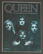 Queen - a signed copy of  "A visual documentary by Ken Dean" signed by Freddie Mercury,