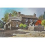 John Cleal
Pembrokeshire farmhouse
Watercolour
Signed and label verso
39 x 58cm