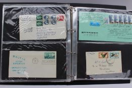 A stamp album of Chinese First Day covers,