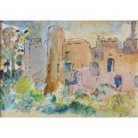 Arthur Giardelli
Laugharne Castle
Watercolour
Initialled and inscribed verso
Watercolour
14 x20cm