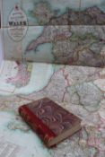 Bacon's excelsior Map of Wales and Monmouthshire, together with The Mabinogion,