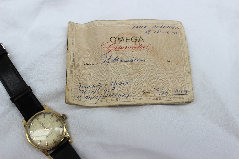 Omega - A Gentleman's Omega Seamaster automatic wristwatch, the champagne dial with batons, the - Image 6 of 6