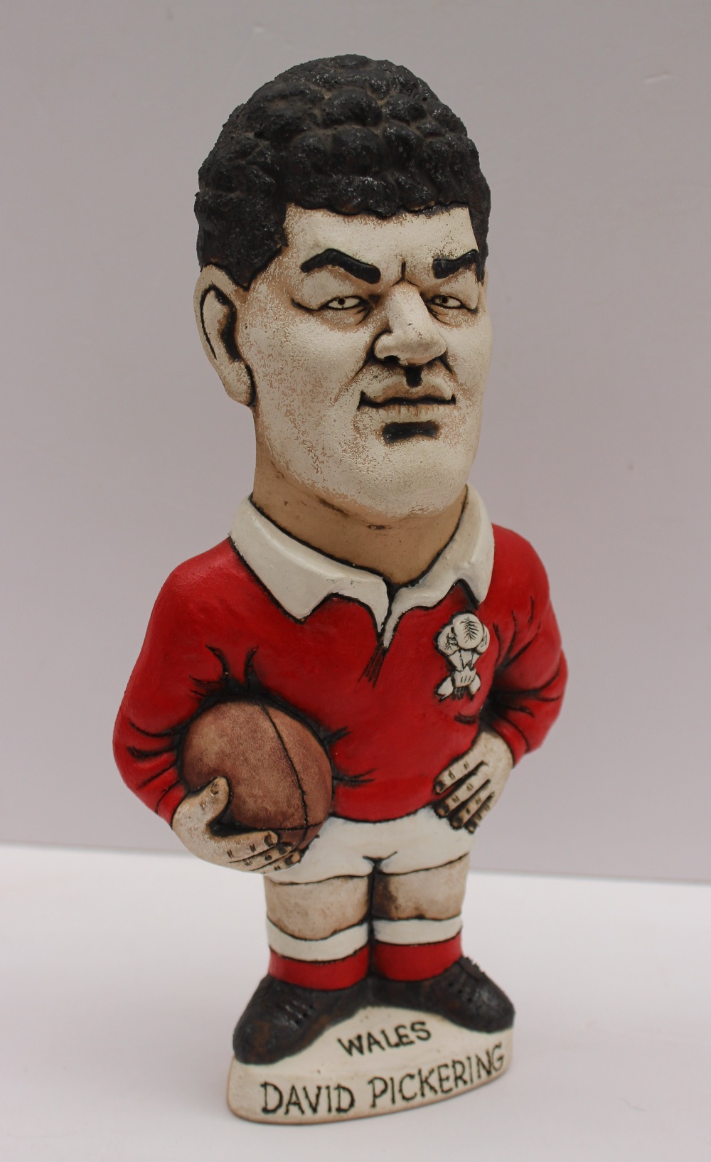 A John Hughes pottery Grogg of David Pickering in Wales kit, 26.