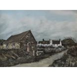 Attributed to John Cleal
Dinas Cottages
Watercolour
55 x 75cm