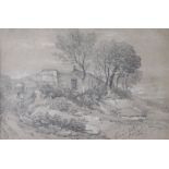 Attributed to William Carter
Crows Hole, Nr Bristol
Pencil sketch
22.5 x 34.