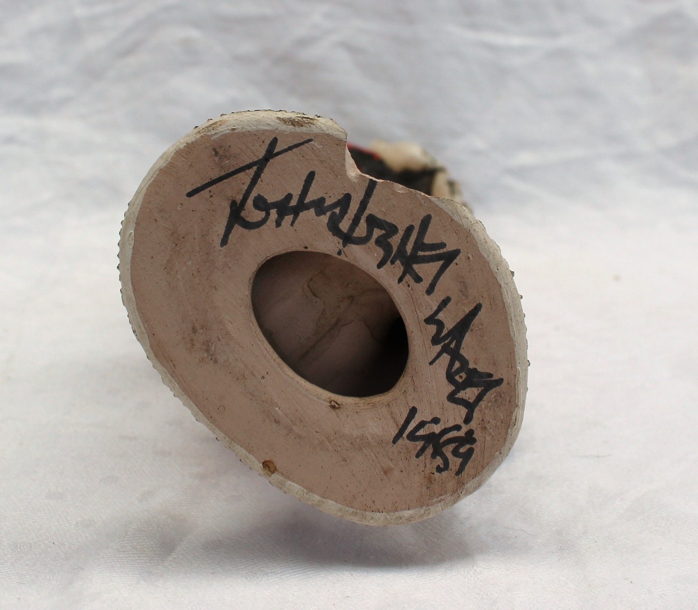 A John Hughes grogg titled "Under every great lock......Theres a good prop", signed to the underside - Image 4 of 4