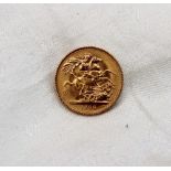 An Elizabeth II gold Sovereign dated 1968