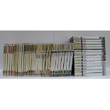 A set of 44 Autocourse hard bound book, dating from 1969 to 2013,