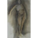 Peter William Nicholas
Nude study
Watercolour
Initialled and dated '77
56 x 34cm

***ARTISTS