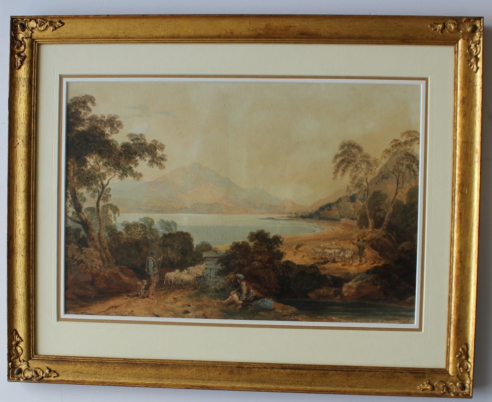 Copley Fielding
Loch Katherine, Highlands of Scotland
Watercolour
Signed and dated 1835
30 x 46cm - Image 2 of 4